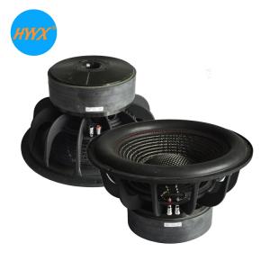 China Double 4ohm woofer d'ampère de voiture de pouce 2000W RMS du haut-parleur 15 supplier