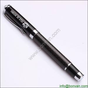 China featured hot selling luxury carbon fiber pen for promotion,carbon fiber roller pen supplier
