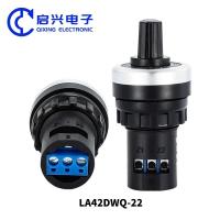 China 10k Potentiometer LA42DWQ-22 10k Ohm Variable Speed Drive Potentiometer 22mm on sale