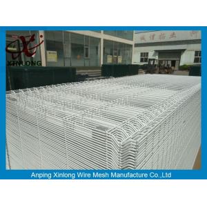 China White Color Hot Dipped Wire Mesh Fence With ISO9001 2008 Certificate wholesale