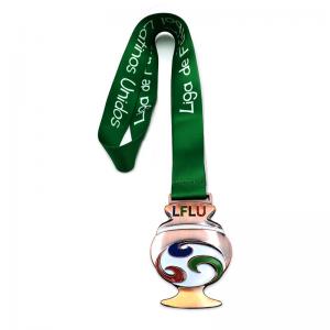 China Heat Sublimation Printing Custom Enamel Medals wholesale