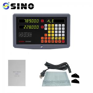 China SINO 2 Axis Digita Readout Test Instrument System SDS 2MS DRO Kits Glass Linear Scale For Milling Lathe TTL supplier