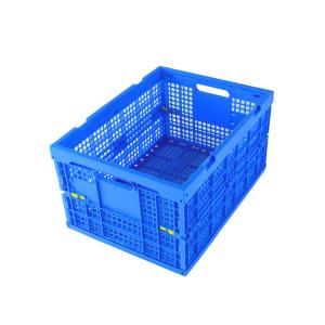 China Mesh Collapsible Plastic Crates For Fruits And Vegetables Storage supplier
