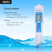 China yieryi New last Come Conductivity Meter Portable CT3031 Pen Type Digital Waterproof Conductance Pen Cond Tester on sale
