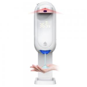 Wall Mounted Type 1100ml Touchless Liquid Soap Dispenser Thermometer