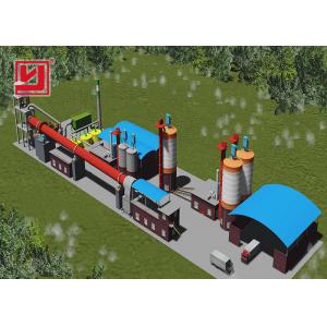 China Quick Active / Calcination / Hydrated Lime Plant 100tpd Capacity For Laos Market supplier