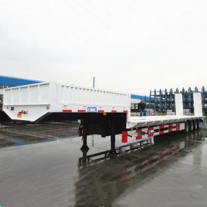 China 40ft Container Q345B 4 Axle 100T Low Bed Trailer supplier