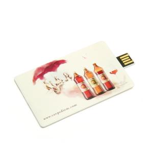 Promotional Card USB Flash Drives with Printing