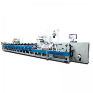 China 8 color Inline Printing Machine , Plastic Film Flexograhic Printing Machine on sale 