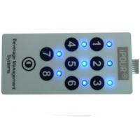 China Matte / Gloss PC LED Keypad Membrane Switch With Touch Panel And EL Backlight on sale