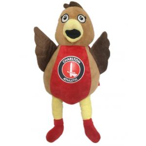 0.4M 15.75in Brown Red Souvenir Toy Charlton Athletic Mascot For Child Friendly