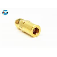 China Precision Gold Plated Straight RF Adapter SMA Female to SMB Female Coax Adapter on sale