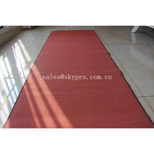 Natural Rubber Yoga Mats Gym Mat Exercise Jute Custom Foldable Natural Rubber Material