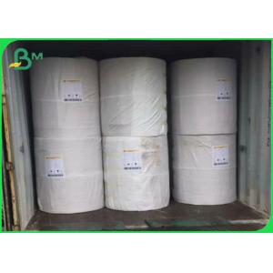 Machine Glazed MG White Kraft Paper Roll 35gsm 40gsm For Food Service