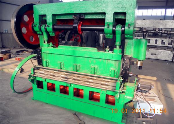 Heavy Gauge Expanded Metal Lath Machine , Expanded Mesh Machine 4.0kw Power