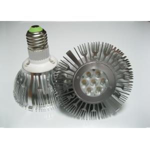 China Luz interna da paridade do diodo emissor de luz do Cree do brilho alto 7 * 1W Par30 50 - 60Hz 819Lm 2 anos de garantia supplier