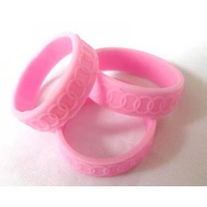 China Eco-friendly promotion  gifts rubber silicone for finger, elastic silicone ring supplier