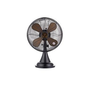 4 Metal Blade Vintage Oscillating Table Fan 16 Inch Powerful For Home