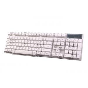 China 2.0 USB Connection Gaming Computer Keyboard Comfortable 100mA Working Power supplier
