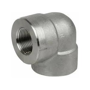 China Stainless Steel Forged Threaded Female 90DEG 6000LB A182 F316 B16.11 supplier