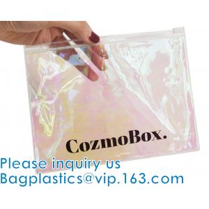China Cosmetic Makeup Bags, Toiletry Pouch, Travel Pack, Holographic Organizer, Toiletries Kit Zippered Pouch supplier