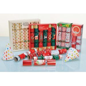 China Wholesale Products Party Popper Bon Bons Decorated Christmas Cracker With Small Gifts supplier