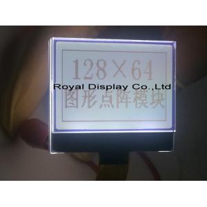 China 3.3V Power Supply Dot Matrix Lcd Module With ST7565R 128X64 Dot AA=34.53*21.73mm RYG12864M supplier