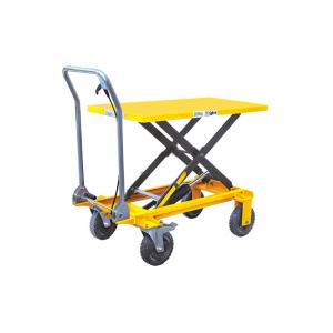 China Hydraulic Scissor Lift Table With Foot Pedal Easy Operation CE Certification supplier