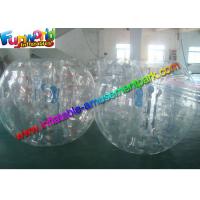 China 0.8MM TPU Inflatable Zorbing Bumper Ball, Football Bubble Ball For Kids on sale