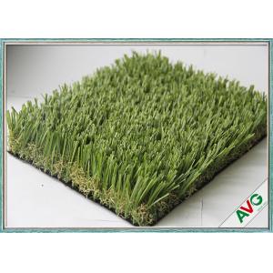 Outdoor Garden Fake Grass 11200 Dtex Green Garden Artificial Turf 35 MM Height