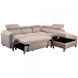 Sectional Folding Sofa Bed Comfortable Practical With Recliner