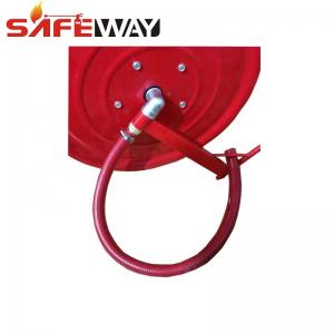 Water Mist Fire Hose Reel LPCB Electrostatic Powder Costed