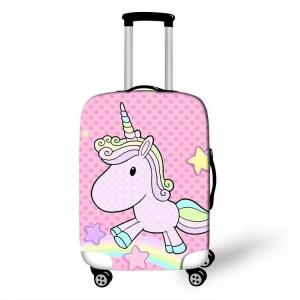 Practical Multicolor Suitcase Cover Protector , Waterproof Luggage Cover 28 Inch