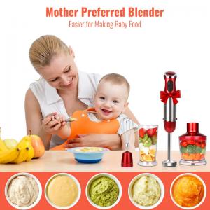Portable Hand Held Immersion Stick Blender 800W With Turbo Mode