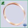 Copper Zinc Alloy Flat Metal Strips , Silver Plated Copper Contacts ROHS