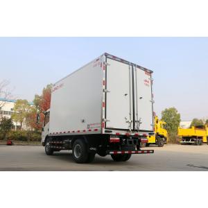 China 13.9 CBM 4x2 Size Refrigerated Utility Trailer , Refrigerated Delivery Truck With 115HP EURO IV supplier