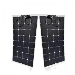 12V Solar Flexible Panels 110W Bendable Semi Flexible Monocrystalline Solar Panel