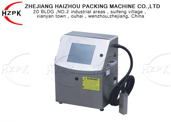 Automatic Inkjet Printing Machine , Continuous Inkjet Date Code Printer