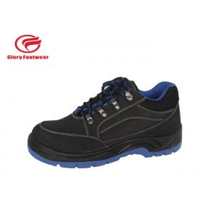 Genuine Leather Steel Toe Cap Safety Shoes Pu Sole Injection Slip Resistant