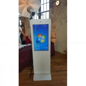 32" Inch LCD floor stand touchscreen self-service PC kiosk photobooth