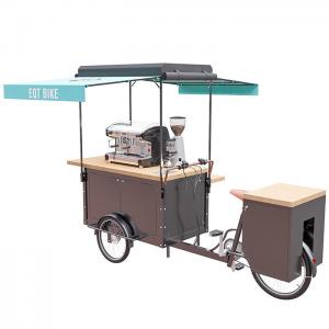 China Large Storage OutDoor Tea Coffee Cart Easy Moving Available For Any Places supplier