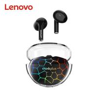 China Lenovo LP80PRO Game Wireless Earbuds RGB Bluetooth Sports Headphones on sale