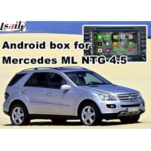 China Android os car navigation box video interface for Mercedes benz ML mirrorlink web video music play supplier
