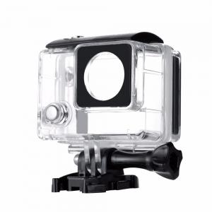 China Go Pro Accessories Waterproof LCD Housing Case For GoPro Hero 3+ 4 Camera supplier