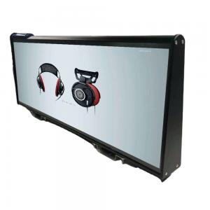 CE ROHS FCC Taxi Roof LED Display Full Color Advertising Panel