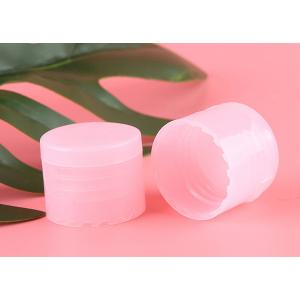 Candy Color Buttery Flip Top Bottle Lids , Cosmetic Cap Assembly With Bottles