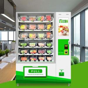 Salad Vegetables Fruit Combo Vending Machine 800 Pcs Stainless Steel For Healthy Food