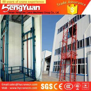 China 300-3000kg floor to upstairs stationany cargo electric lift platform supplier