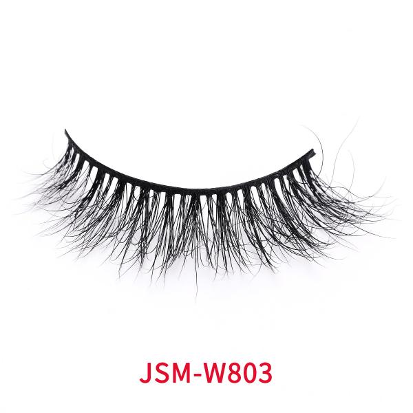 3d reutilizable acodado multi falsa Mink Lashes With Regular Packaing