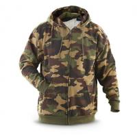 China Fleece Lined Camouflage Pullover Hoodie Mens Military Hoodies Anti Wrinkle on sale